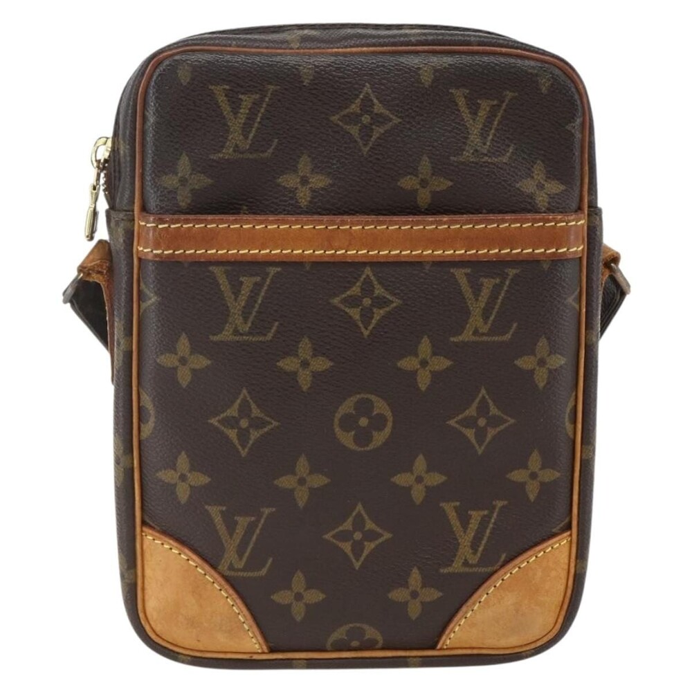 Louis Vuitton Monogram Danube Shoulder Bag Brown